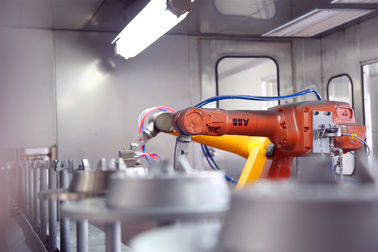 Electric Control Dip Coating System Automotive Brake Disc Induction Ogrzewanie Spray Line