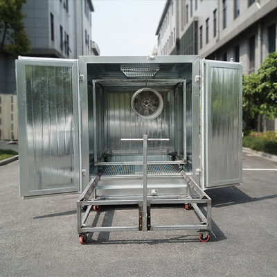 Pionowy aluminiowy piec indukcyjny z dużą komorą indukcyjną